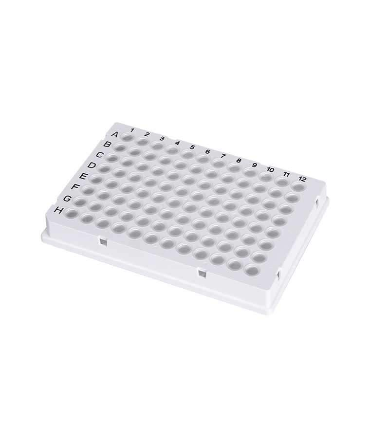 PCR20-C-96-FS-BR Plaque PCR transparente 96 puits à jupe complète pour Biorad